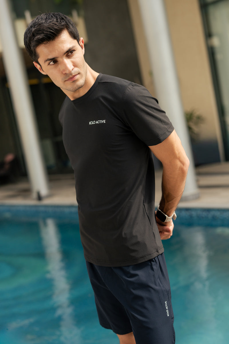 Training Mesh Tee - Black