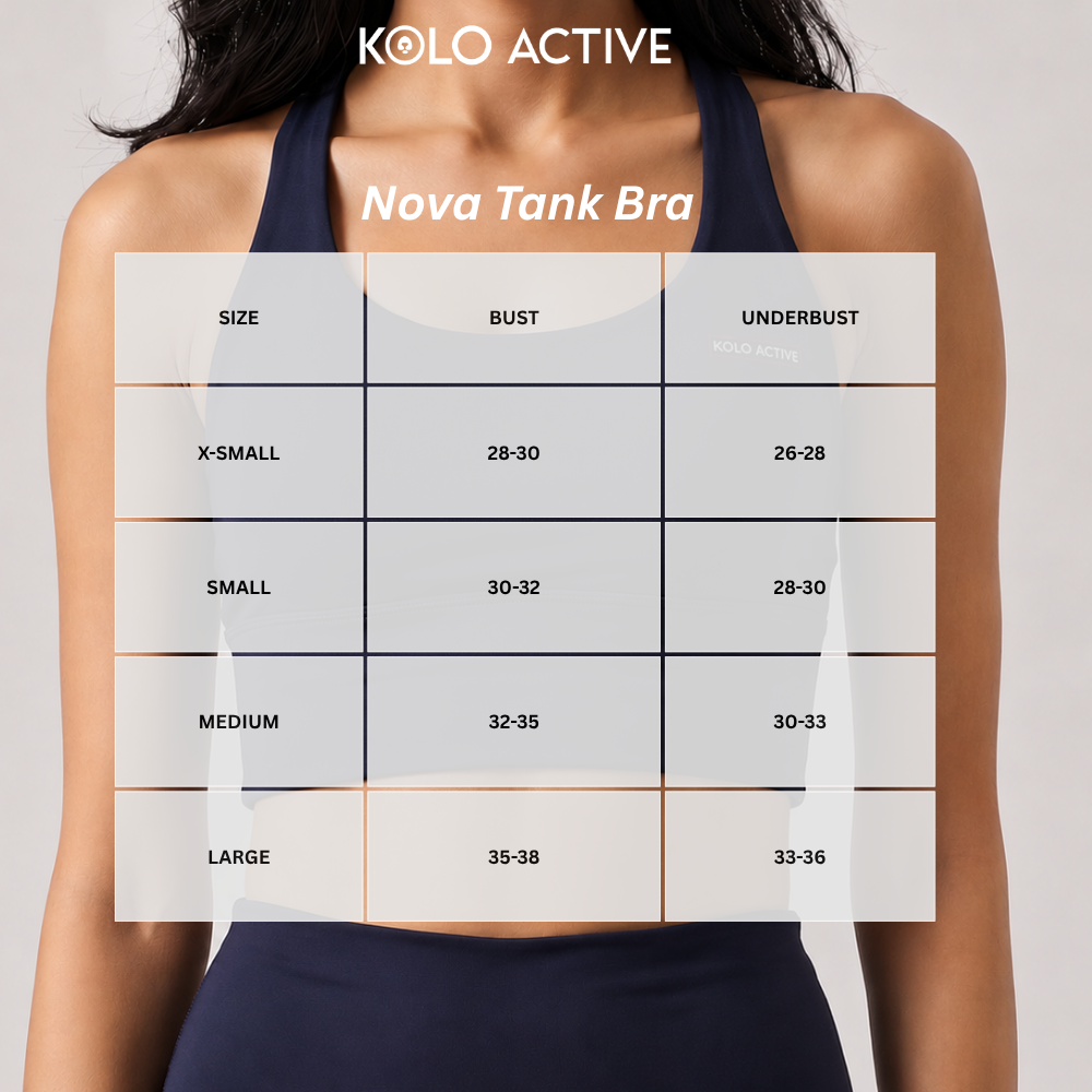 Nova Tank Bra - Scarlet