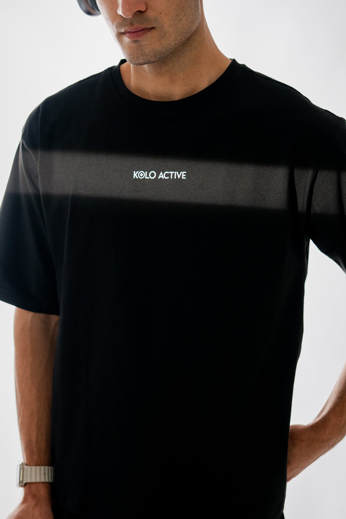 Core Oversized Tee – Black