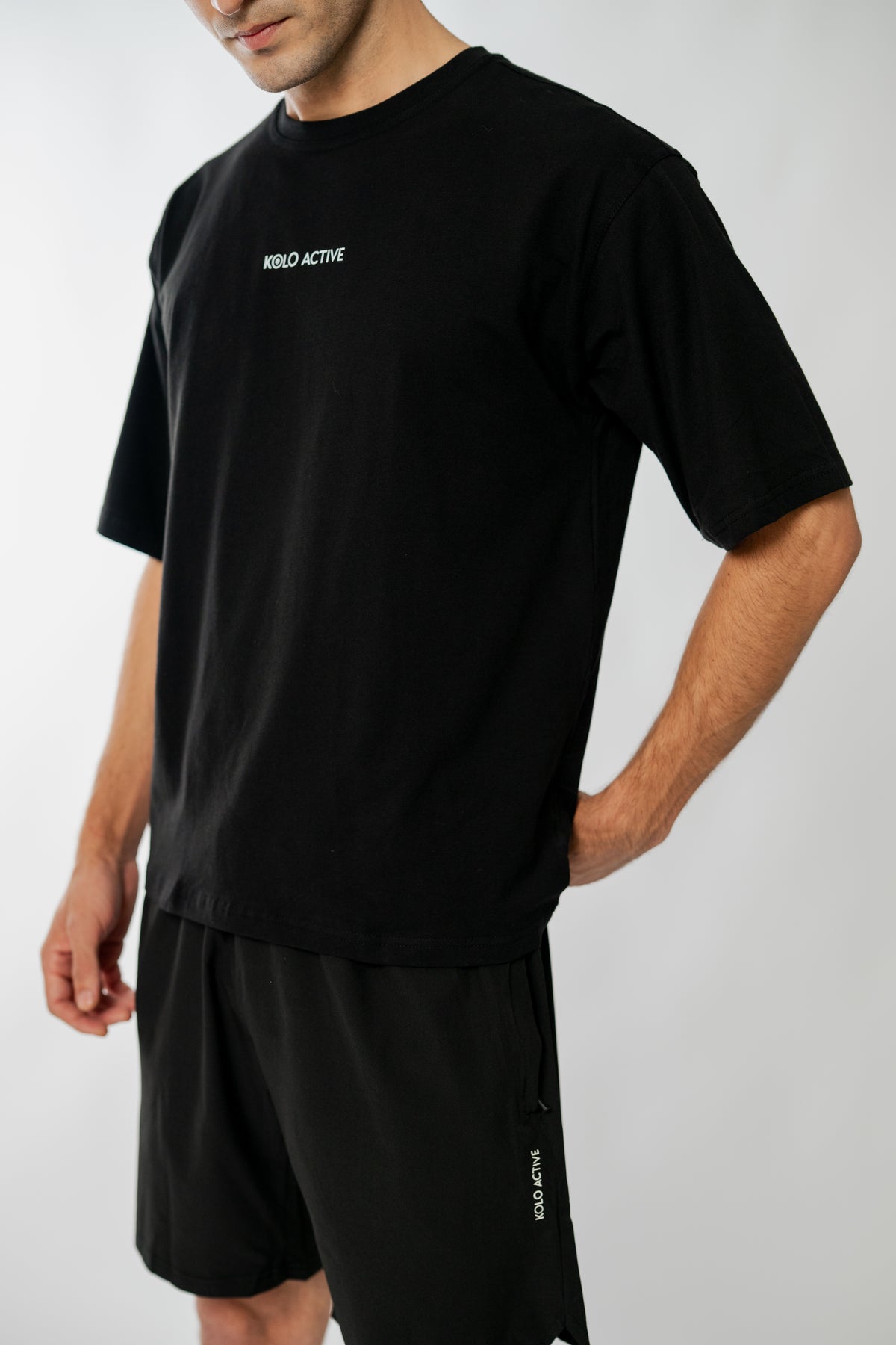 Core Oversized Tee – Black