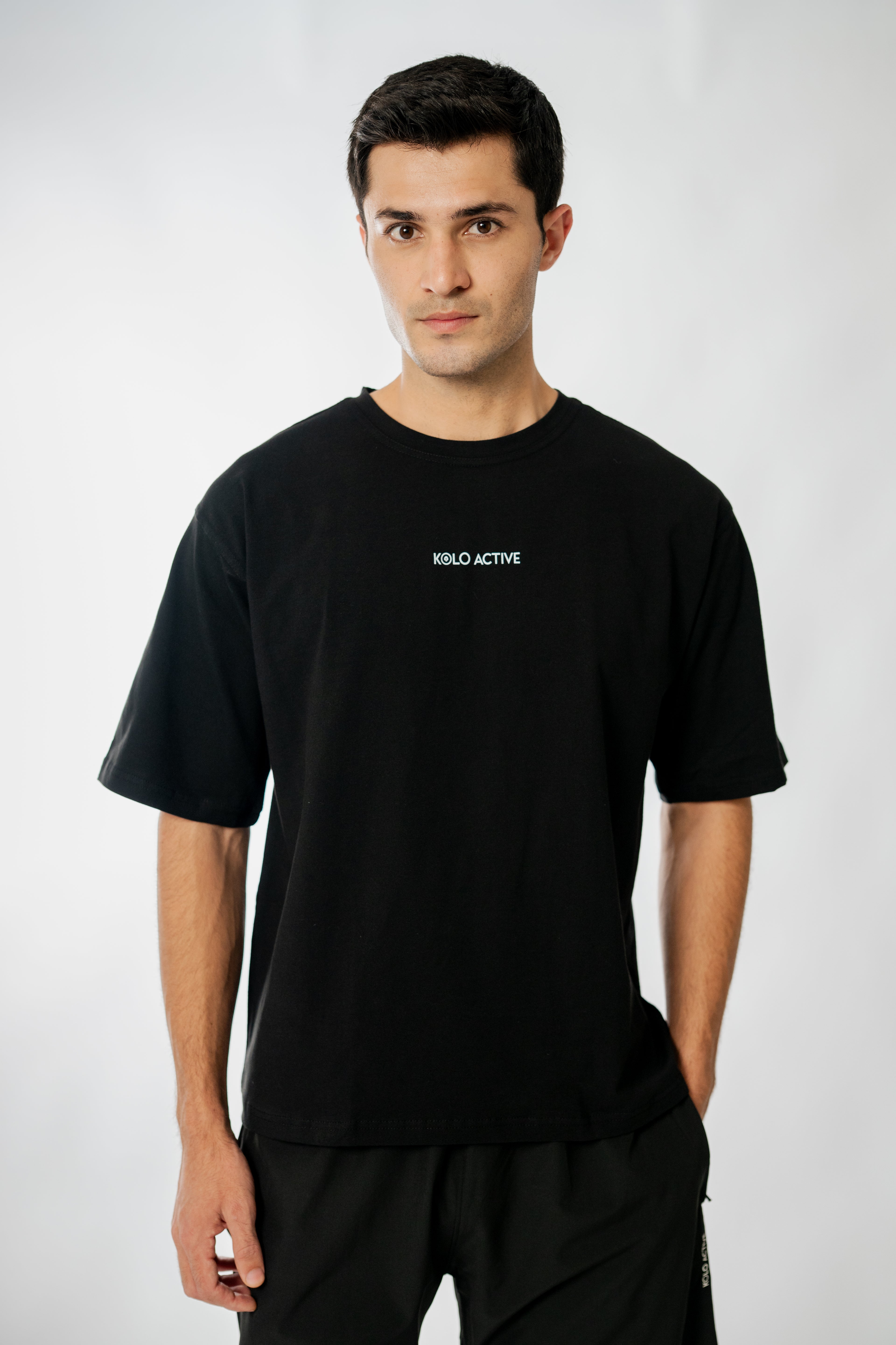 Core Oversized Tee – Black