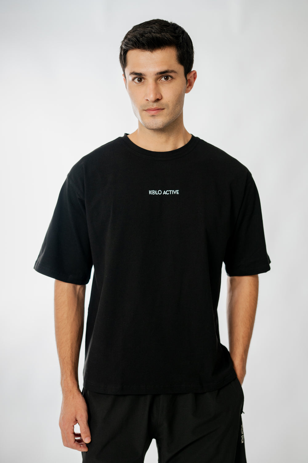 Core Oversized Tee – Black