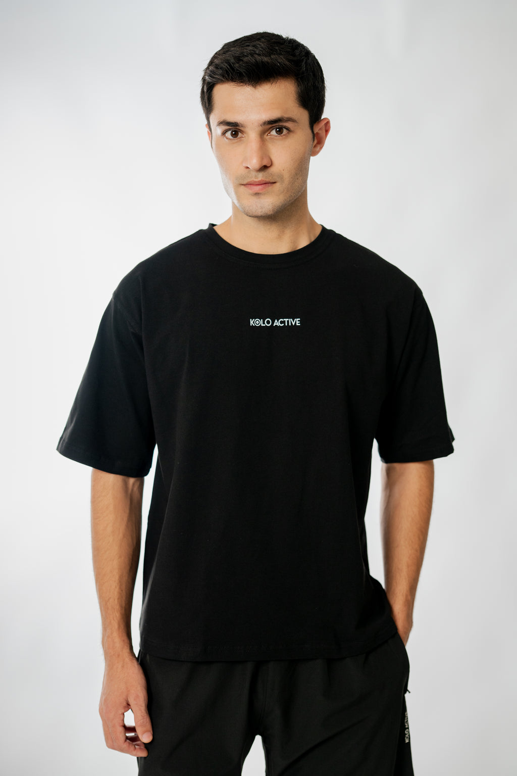 Core Oversized Tee – Black